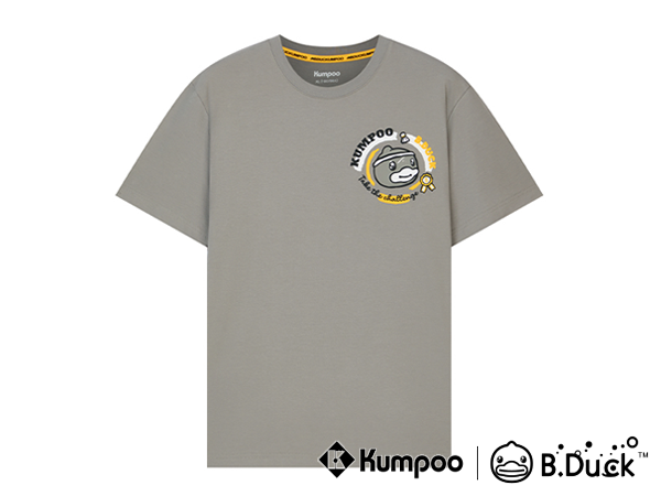 B.DUCK Tシャツ グレー